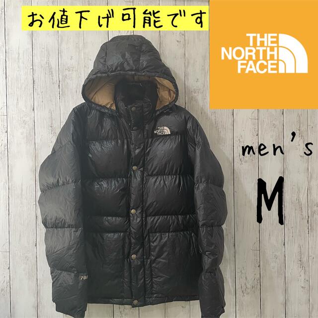 THE NORTH FACE(ザノースフェイス)の【ベージュがかわいい】ノースフェイス　ダウンジャケット　メンズ　M メンズのジャケット/アウター(ダウンジャケット)の商品写真