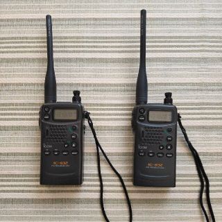 ICOM 430MHz帯 無線機 2台 IC-S32(アマチュア無線)