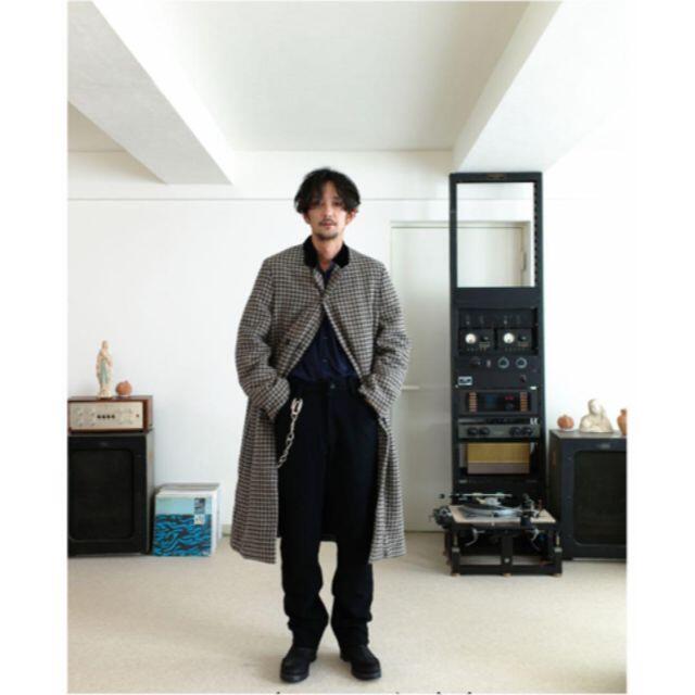 SUNSEA(サンシー)のSUNSEA セットアップ Network Check Coat PANTS メンズのジャケット/アウター(チェスターコート)の商品写真