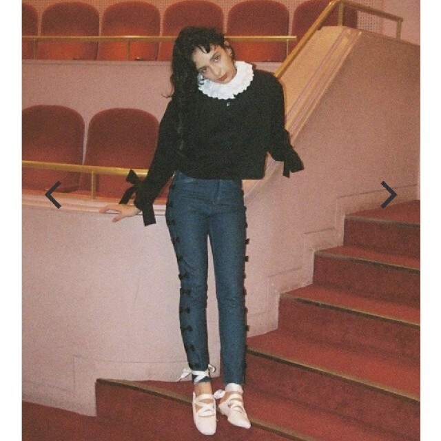 JENNY RIBBON CUFFS JACKET Bibiy. トップスの通販 by shop|ラクマ