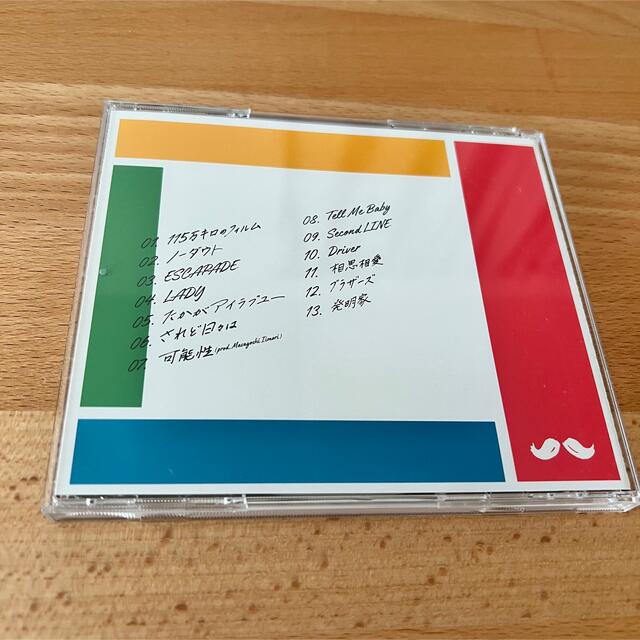 髭男　ESCAPARADE エンタメ/ホビーのCD(ポップス/ロック(邦楽))の商品写真