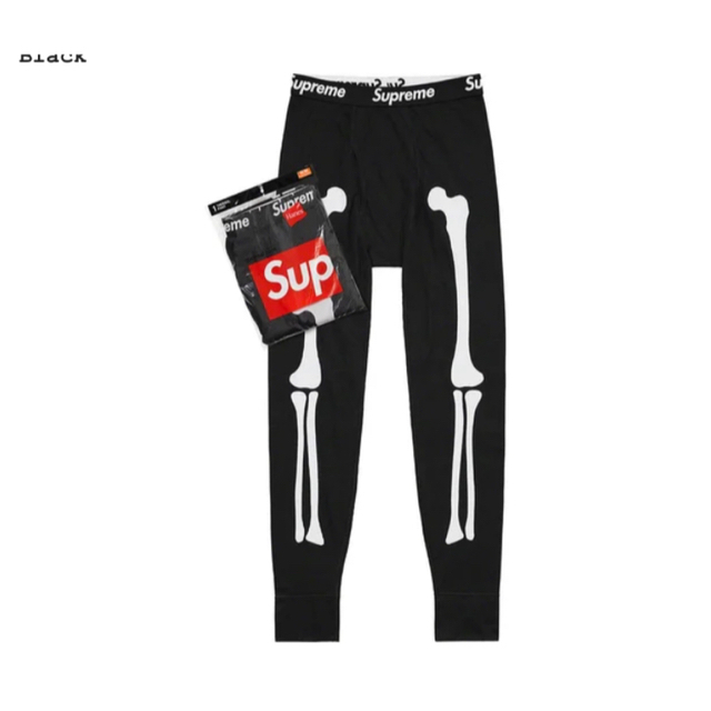 Supreme Hanes Bones Thermal Pant s