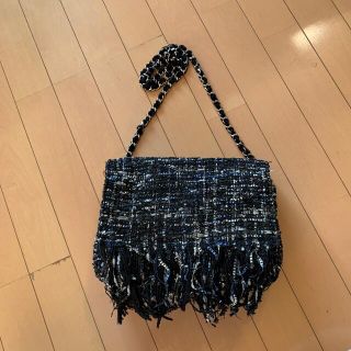 ザラ(ZARA)のZARA ツィード　ショルダーバッグ(ショルダーバッグ)