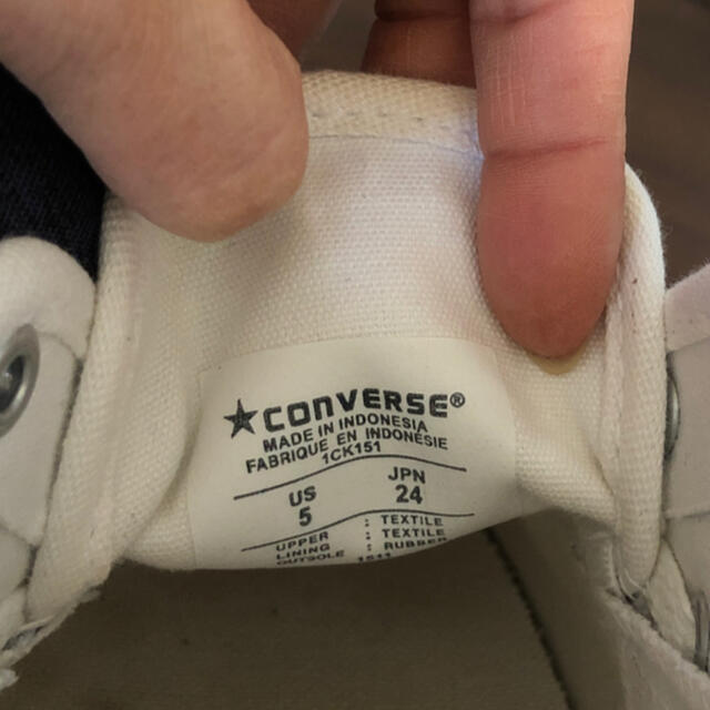 CONVERSE(コンバース)のコンバース　スリッポン　デッキシューズ レディースの靴/シューズ(スニーカー)の商品写真