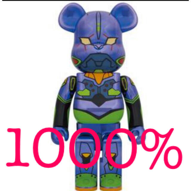 BE@RBRICK エヴァンゲリオン初号機 CHROME Ver. 1000%