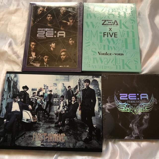 ZE:A ヒョンシク　シワン　アルバム　DVD グッズ　サイン　セット　レア