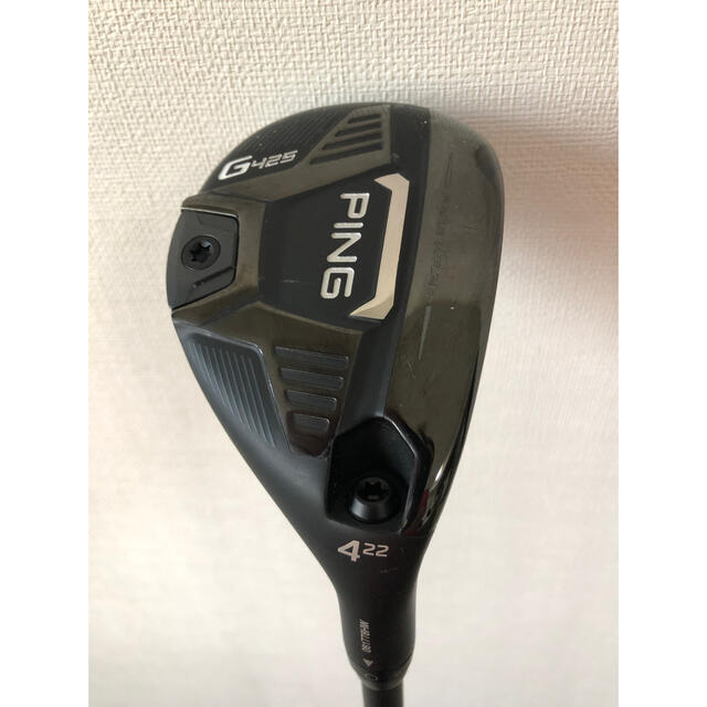 【売り切り】PING G425 4番ユーティリティ　スチールファイバー