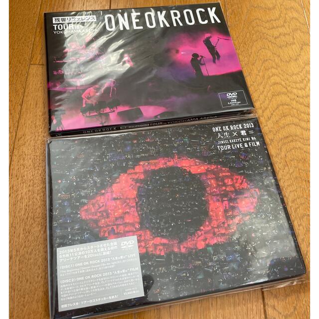 【セット販売】ONE OK ROCK 残響リファレンス　人生×君＝　DVDセット