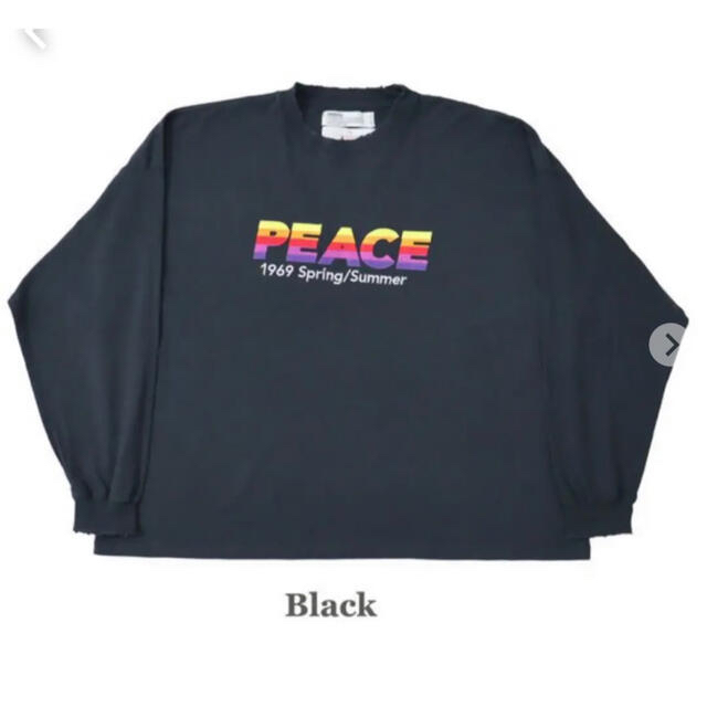 Nightサイズdairiku ダイリク 21ss PEACE Long Sleeve Tee