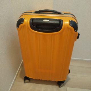 【直接引取限定】スーツケース オレンジ ビータス 鍵付(旅行用品)