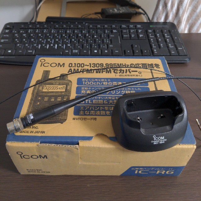 icom IC-R6 広域ハンディレシーバー 航空無線