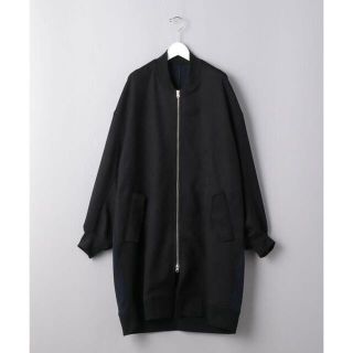 ユナイテッドアローズ(UNITED ARROWS)のEN ROUTE アンルート アローズ コンビ ビッグ ブルゾン ブラック3(ブルゾン)