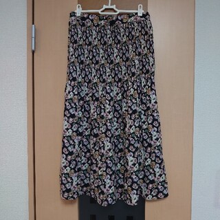 シマムラ(しまむら)の【MUMU&Co.】花柄スカート LLサイズ(ロングスカート)