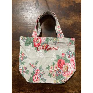 キャスキッドソン(Cath Kidston)のCath Kidston　キャスキッドソン　ミニトートバッグ　花柄(トートバッグ)