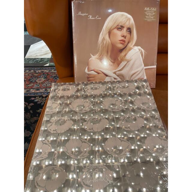ビリーアイリッシュ × グッチ 限定レコードボックス Vinyl 【大特価