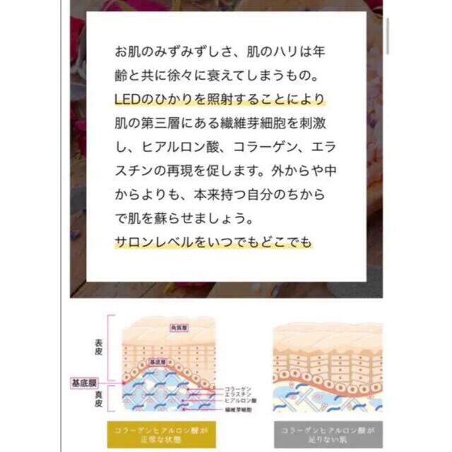 独特な プリケア美顔器 LED美顔器 光エステ 光美顔器 その他