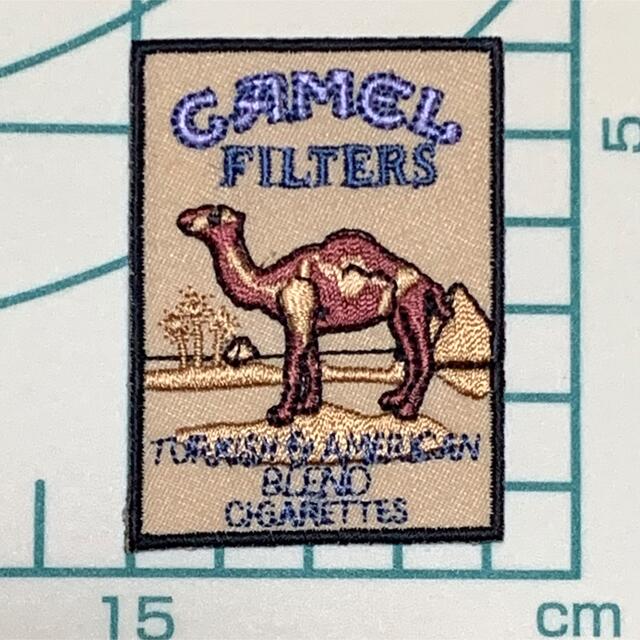 ワッペン CAMEL キャメル 刺繍 かわいい ハンドメイドの素材/材料(各種パーツ)の商品写真