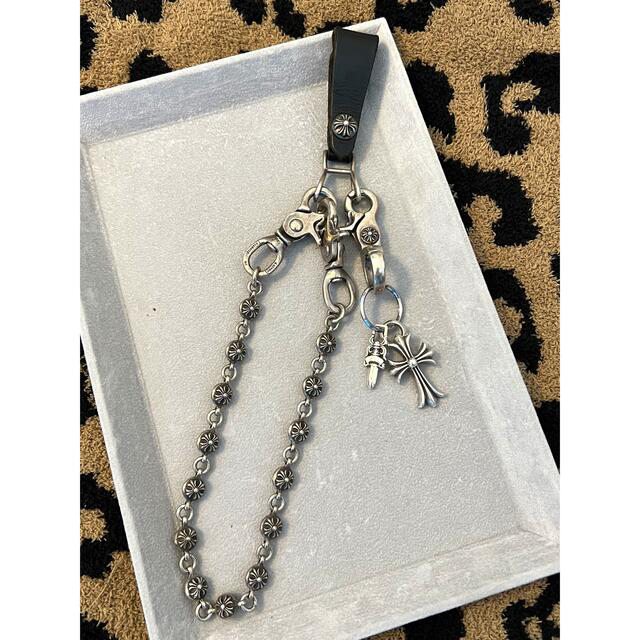 Chrome Hearts(クロムハーツ)のクロムハーツ  スモールCHクロス キーリング  メンズのファッション小物(キーホルダー)の商品写真