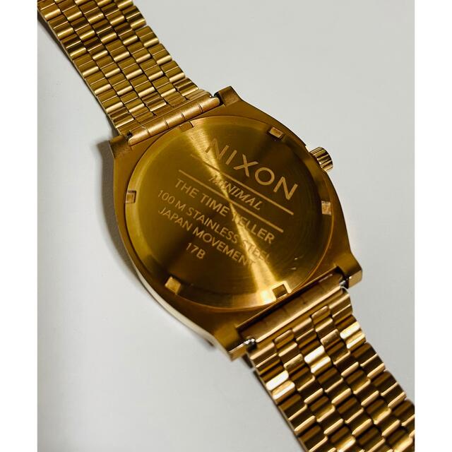 NIXON(ニクソン)の【電池新品の美品】NIXONのTIMETELLER ピンクゴールド レディースのファッション小物(腕時計)の商品写真