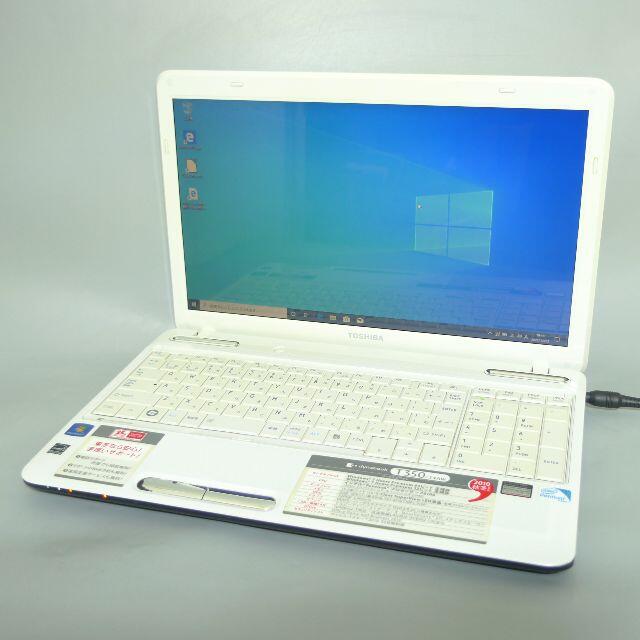 1366x768グラフィック良品 ノートPC T350/34AW 4GB 640GB RW 無線