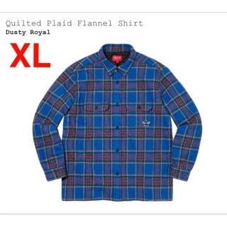 シュプリーム(Supreme)のsupreme Quilted Plaid Flannel Shirt(ブルゾン)