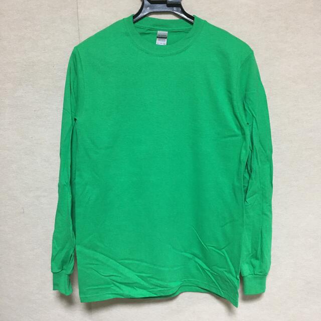 GILDAN(ギルタン)の新品 GILDAN ギルダン 長袖ロンT アイリッシュグリーン 緑 S メンズのトップス(Tシャツ/カットソー(七分/長袖))の商品写真