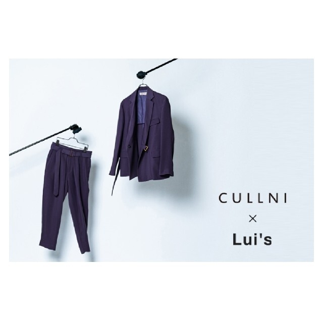 【CULLNI×Lui's】20ss 限定コラボジャケット Pirple 1