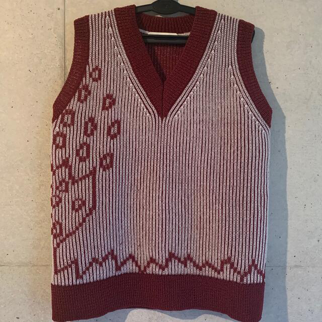 RAF SIMONS(ラフシモンズ)のnamacheko 21ss krokus knit vest メンズのトップス(ベスト)の商品写真