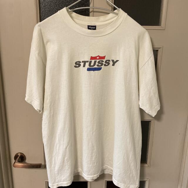 ステューシー 半袖Tシャツ M USA製 90s 紺タグ シングルステッチ