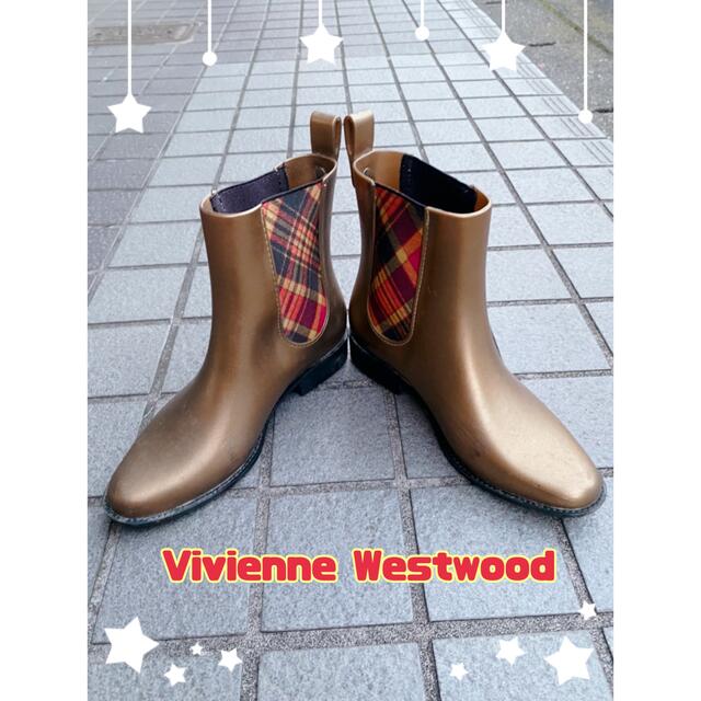 Vivienne Westwood(ヴィヴィアンウエストウッド)のVivienne Westwood メリッサ レインブーツ 廃盤貴重22.5 レディースの靴/シューズ(レインブーツ/長靴)の商品写真