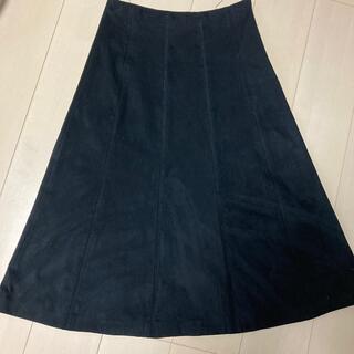 ザラ(ZARA)のZARA スエードスカート(ひざ丈スカート)