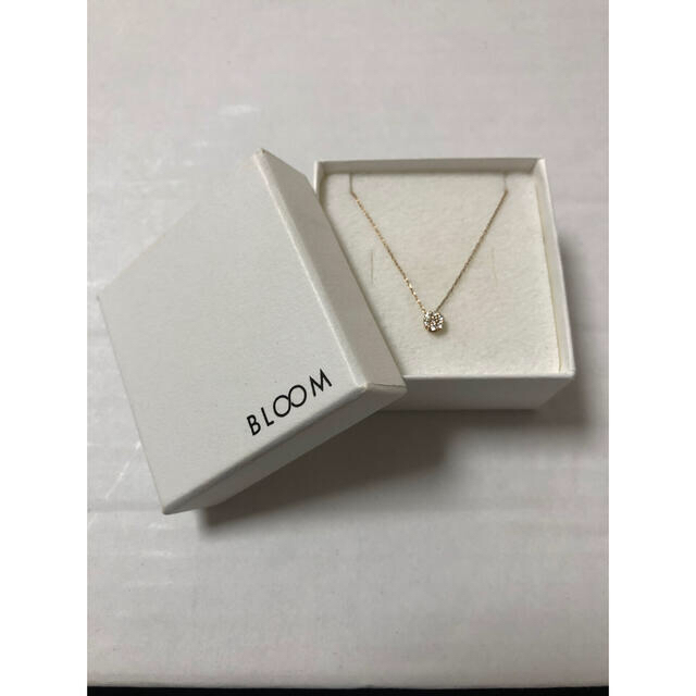 BLOOM(ブルーム)のBLOOM　K10イエローゴールドダイヤモンドネックレス レディースのアクセサリー(ネックレス)の商品写真