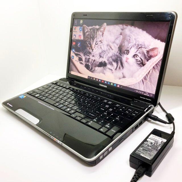 初心者OK♪すぐ使えるノートPC！マウス＆カメラ付✨i5✨大容量500G✨東芝✨