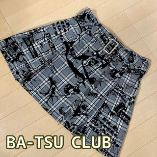 バツ(BA-TSU)のBA-TSU CLUB チェック柄巻きスカート(ひざ丈スカート)