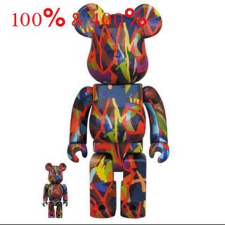 メディコムトイ(MEDICOM TOY)のBE@RBRICK KAWS TENSION 100% & 400%(キャラクターグッズ)