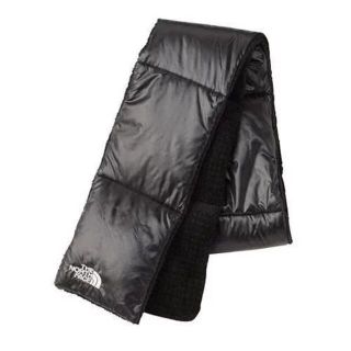 ザノースフェイス(THE NORTH FACE)のTNF ノースフェイス アコンカグアスカーフ ダウンマフラー ブラック(マフラー)