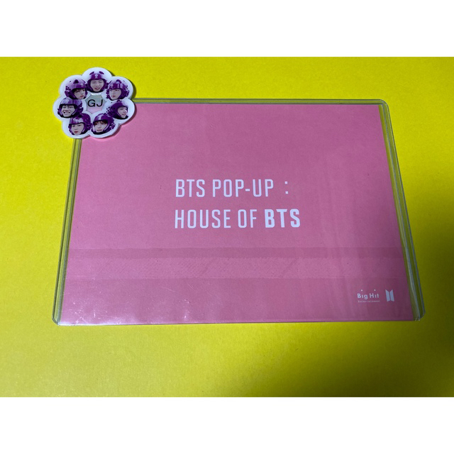 BTS ポップアップ House Of BTS ポストカード センイルBTS防弾少年団