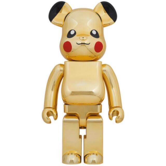 MEDICOMTOYBE@RBRICK ピカチュウ GOLD CHROME Ver. 1000%