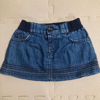 ザラキッズ(ZARA KIDS)のZARAbaby  デニムスカート 80(スカート)