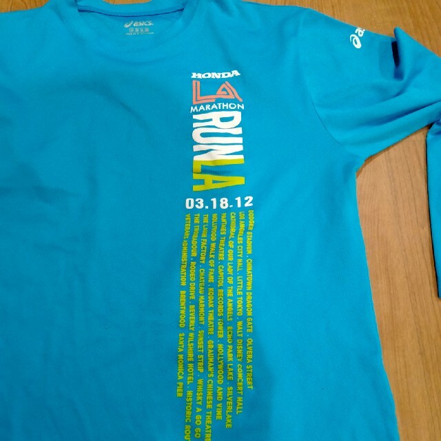 asics(アシックス)のLAマラソンTシャツ メンズのトップス(Tシャツ/カットソー(半袖/袖なし))の商品写真