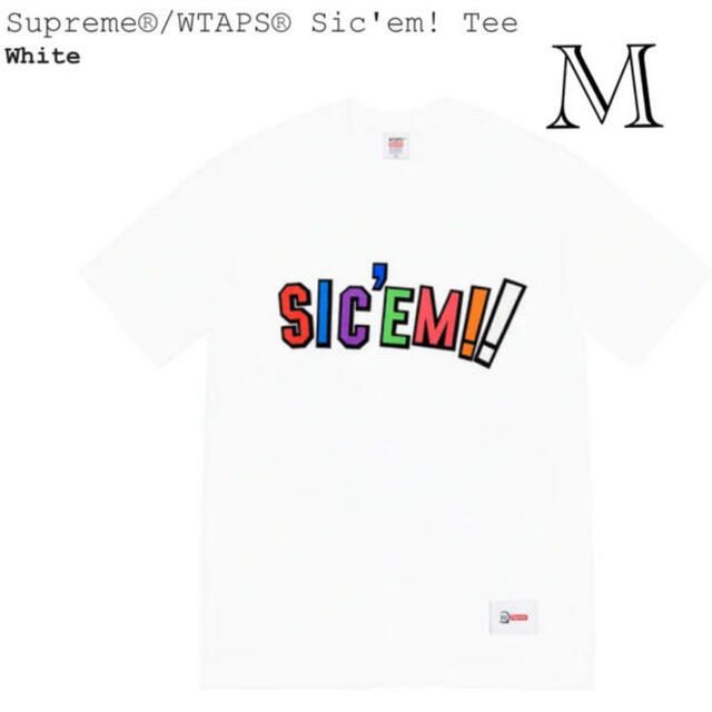 Supreme(シュプリーム)のSupreme WTAPS Sic'em! Tee Mサイズ  メンズのトップス(Tシャツ/カットソー(半袖/袖なし))の商品写真