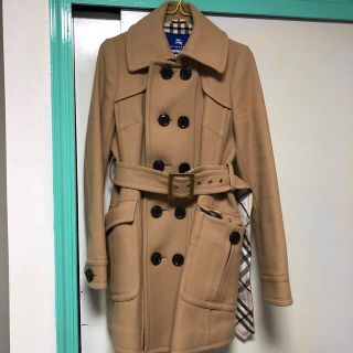 バーバリーブルーレーベル(BURBERRY BLUE LABEL)のバーバリーブルーレーベルコート　キャメル(ダッフルコート)