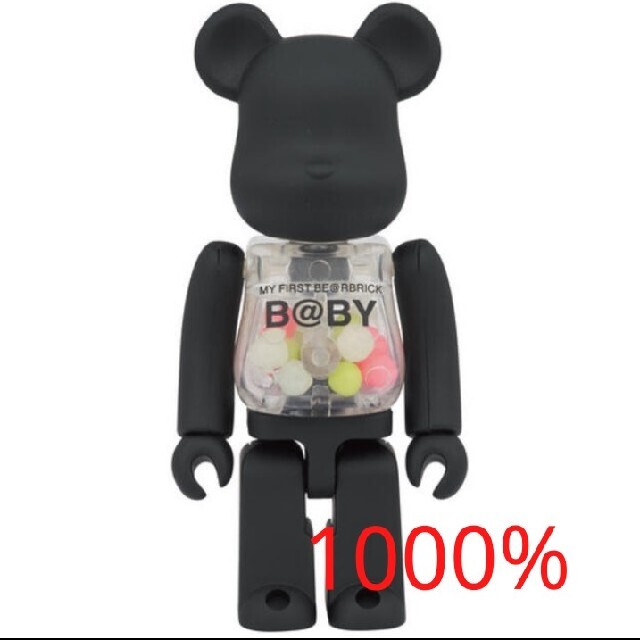 MEDICOM TOY(メディコムトイ)のMY FIRST BE@RBRICK B@BY MATT BLACK Ver.  エンタメ/ホビーのフィギュア(その他)の商品写真