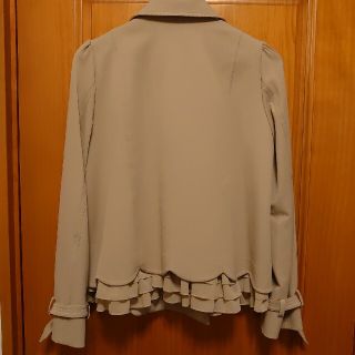 美品＊フランシュリッペ＊フリルライダース　ショートコート　ノーカラージャケット