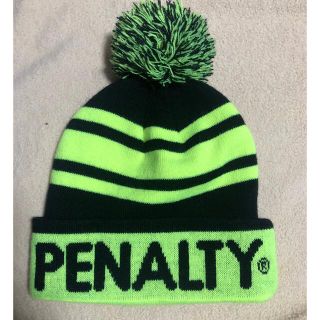 ペナルティ(PENALTY)のペナルティ　サッカー ニット帽 ニットキャップ ビーニー BLACK 黒(ウェア)