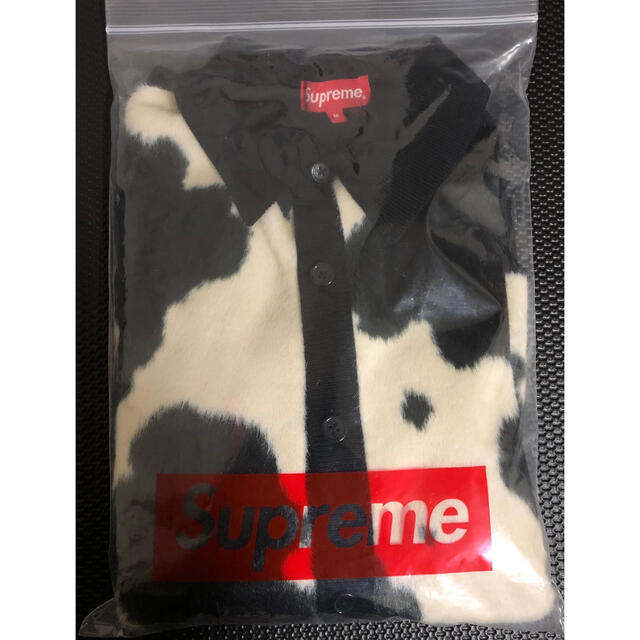 supreme cow print cardigan M