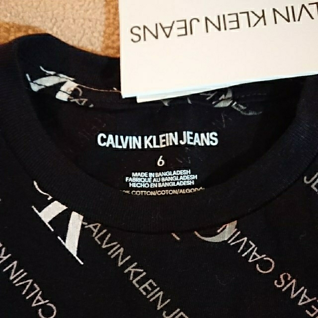 Calvin Klein(カルバンクライン)のCalvin Klein/Kids 新品・タグ付き キッズ/ベビー/マタニティのキッズ服男の子用(90cm~)(Tシャツ/カットソー)の商品写真