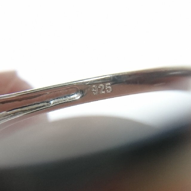 サファイア1.08ct シルバー925リング US 5.5号 JP約10号 レディースのアクセサリー(リング(指輪))の商品写真