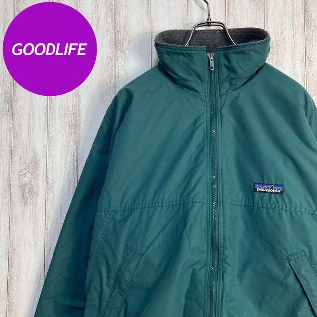 patagonia(パタゴニア)の【94年、USA製】 美品 パタゴニア 人気色 シェルドシンチラ ジャケット 緑 メンズのジャケット/アウター(ナイロンジャケット)の商品写真