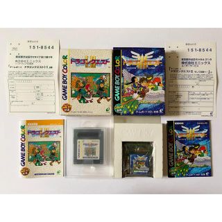 ゲームボーイ(ゲームボーイ)のゲームボーイ ドラゴンクエスト 1 2 3 セット 箱説あり　Gameboy(携帯用ゲームソフト)